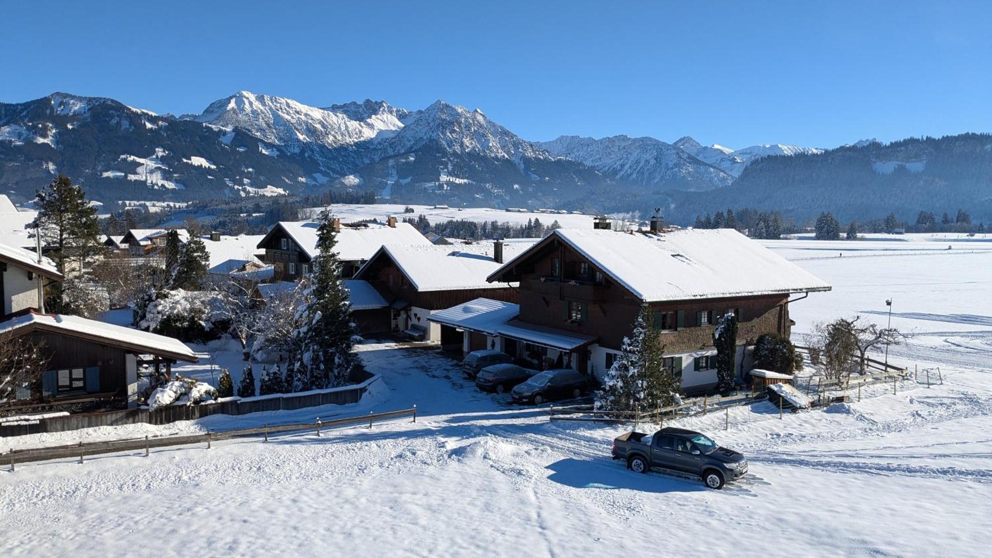 Ferienwohnung Alpenglueck In Bolsterlang Sommerbergbahn Kostenlos 외부 사진